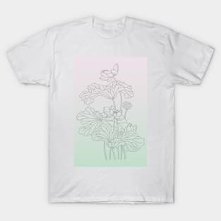 Relaxing Lotus 3 T-Shirt